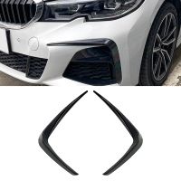 Car Front Bumper Splitter Spoiler Trim Fog Light Canard for 3 Series G20 320I 325I 2019-2022