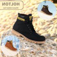 CODshengxi8 !! Caterpillar Holton Shoes Safety Boots Iron Toe Mens Fashion Bikers Turing Outdoor