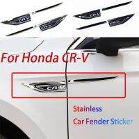 บังโคลนด้านข้างรถยนต์ สเตนเลส อุปกรณ์เสริม สําหรับ Honda CR-V CRV G3 G4 G4.5 G5 G5.5 2022 Mugen Typre R S 1 ชุด