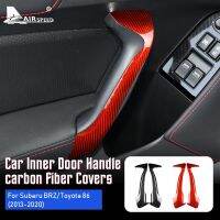 Haywood1 Hard Carbon for BRZ 86 2013 2014 2015 2016 2017 2019 2020 Interior Trim Door Handle Panel Sticker