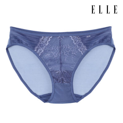 ELLE Lingerie I BIKINI LOWRISE PANTY กางเกงในรูปแบบ Bikini แต่งพลีท สี I LU2758