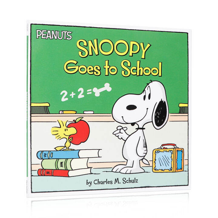 milumilu English Original Picture Book Peanuts Snoopy Goes To School Nutcracker Snoopy Went to