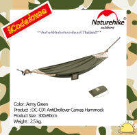 NH20DC001 : DC-C01 Antirollover Canvas Hammock (Army Green)  By Naturehike สินค้าแท้มีรับประกันจากดีลเลอร์ Thailand