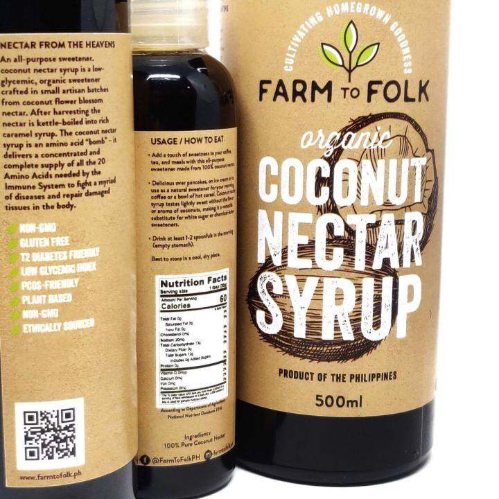 Organic Coconut Nectar (500ml) Lazada PH