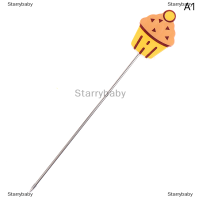 Star 1ชิ้นแท่งทดสอบเค้กแบบสเตนเลสใช้ซ้ำได้ทดสอบเค้กมัฟฟินเค้กอุปกรณ์สำหรับใช้ในครัว