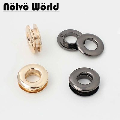 10-50 pieces 5 colors 13mm 12" force fitting round grommet,bags shoes double face pressed metal eyelets bulk order