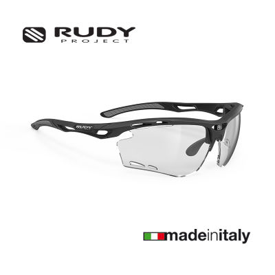 แว่นใส่วิ่ง Rudy Project Propulse Matte Black / ImpactX Photochromic 2 Black แว่นกันแดดเลนส์ปรับสีอัตโนมัติ แว่นกันแดดสปอร์ต แว่นกีฬา ติดคลิปสายตาได้ แว่นใส่วิ่ง
