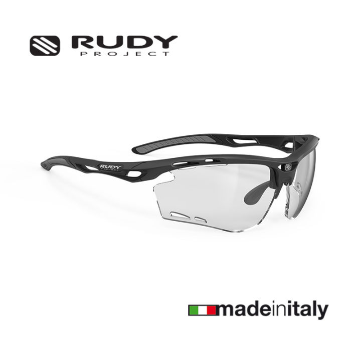 แว่นกันแดด-rudy-project-propulse-black-matte-impactx-photochromic-2-black-แว่นกันแดดเลนส์ปรับสีอัตโนมัติ-แว่นกันแดดสปอร์ต-แว่นกีฬา-technical-performance-sunglasses