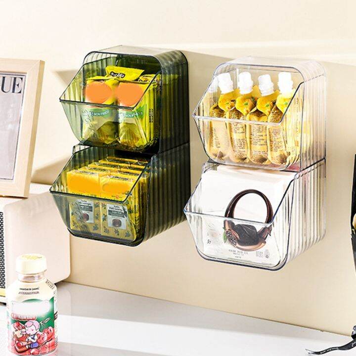 desktop-shelf-wall-mounted-tea-bag-storage-box-dustproof-and-high-quality-multifunctional-transparent