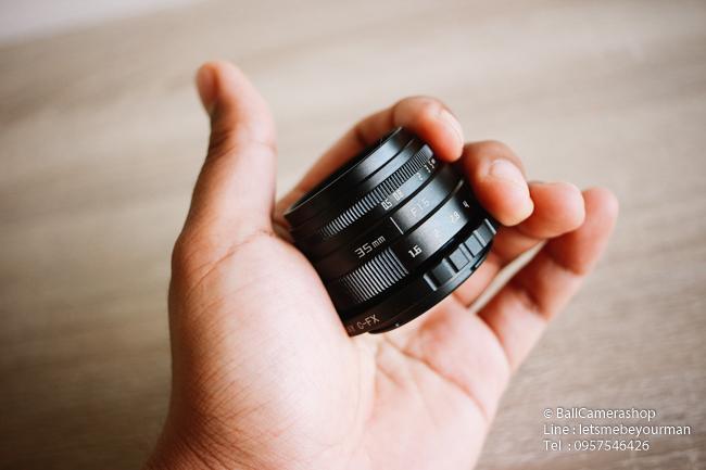ขายเลนส์มือหมุน-ราคาเบาๆ-fujian-35mm-f1-6-สำหรับถ่ายหน้าชัดหลังเบลอ-สำหรับใส่กล้อง-fujifilm-mirrorless-ได้ทุกตัว
