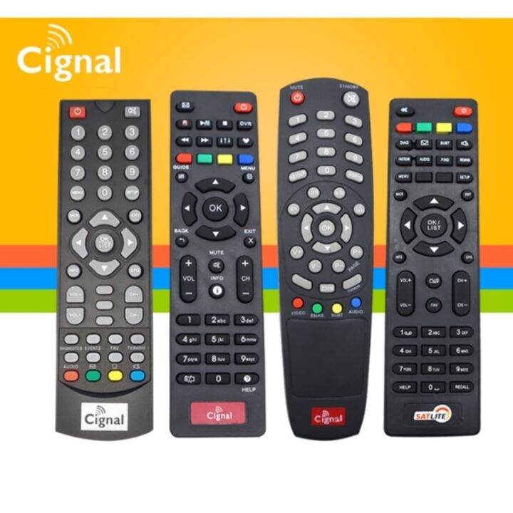 Cignal Remote Control for Skyworth/GUA/Arion/Satlite HD TV Box