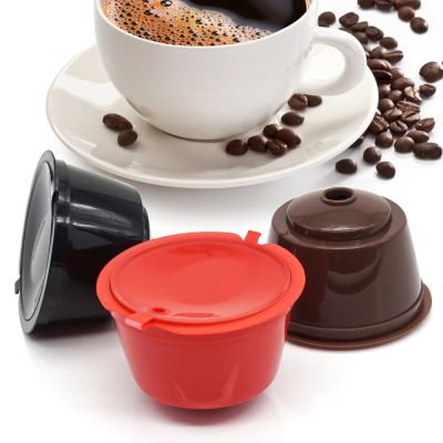 【YF】 1pc Cápsula De Café Nespresso Nestlé Dolce Gusto Filtro Reutilizável Máquina Recarregável cCafe Capsula 3 Cores