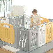 Bé Playpen Chơi Sân rào chơi Trẻ Em 12 + 2 An Toàn Chơi Game Có Thể Gập Lại