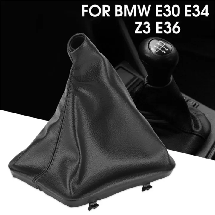 car-gear-stick-shift-knob-gaiter-boot-cover-black-shift-gear-dust-cover-shift-gear-dust-cover-pu-leather-for-bmw-e30-e34-e36-e46-z3-boot-gear-lever-gaiter-cover