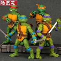 Ninja Turtles hand-made toy Raphael model doll doll manhole cover weapon animation game classic movie version