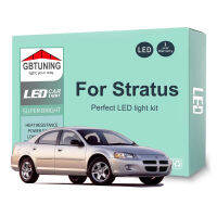 รถยนต์ LED ภายในหลอดไฟชุดสำหรับ Dodge Stratus 1995-2001 2002 2003 2004 2005 2006ยานพาหนะอ่านลำต้นในร่มโคมไฟ C An BUS