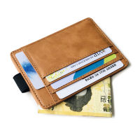 Korean Elastic Band Card Holder Creative Wallet Mens Drivers License Card Holder Pu Coin Purse Discount Hot Sale