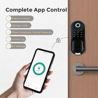 Wifi Tuya App สมาร์ทล็อครหัสผ่าน Mechanica ล็อคกุญแจรหัสผ่านไฟฟ้า Apartment ล็อค Keyless Entry ประตูล็อค Deadbolt