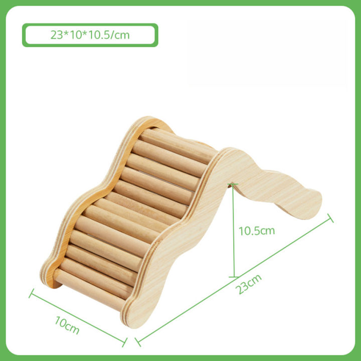 สะพานไม้-สำหรับสัตว์เลี้ยง-สะพานแต่งกรง-บันไดไม้-บันไดปีน-บันไดยาว-สะพานฐานหยัก-ของเล่นไม้-บ้านหลบ-สะพานโค้งไม้เรียว-สะพานหนูแฮมสเตอร์
