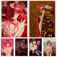 Elfen Lied อะนิเมะโปสเตอร์ Decoracion Wall Art Kraft Canvas Decor