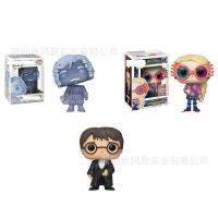 funko pop ตุ๊กตาแฮร์รี่พอตเตอร์สีดำ ลูน่าดยุคแห่งหัว เครื่องประดับโมเดลทำด้วยมือ Luna