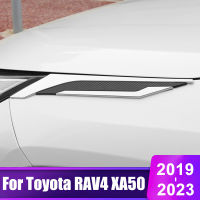 สำหรับโตโยต้า RAV4 2019 2020 2021 2022 2023 RAV 4 XA50ไฮบริดตกแต่งอุปกรณ์ ABS รถใบคณะกรรมการบนฉลามเหงือกตัดสติกเกอร์