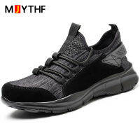 Work Safety Shoes Anti-Smashing Steel Toe Puncture Proof Construction Lightweight Breathable Sneakers Boots Men Women Air Light