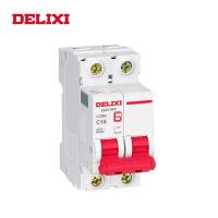 Delixi Cdb6i 2P เบรกเกอร์ขนาดเล็ก230/400V Ac 1a 3a 6a 10a 16a 20a 25a 32a 50a 40a 50Hz C ชนิดโค้ง Mcb