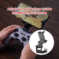 Controller Clip Holder Handle Game Accessories Adjustable Mobile Phone Holder Clip for 8BitDo Pro 2 Bluetooth-compatible Gaming