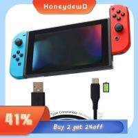 HONEYDEWD สากลสากลสากล ชาร์จได้อย่างรวดเร็ว สำหรับ Nintendo SWITCH สายไฟสำหรับรถยนต์ แหล่งจ่ายไฟฟ้า สายต่อขยาย สายชาร์จไฟ