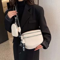 New Wide Strap Crossbody Bag For Women Soft Leather Womens Messenger Bags Large Ladies Sling Saddle Bags Female Shoulder Bag