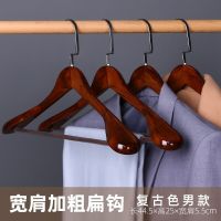 Coat Organizer Wide Hanger Wardrobe Cabides Closet Para 5pcs Suit Roupa Hanger Suit Hangers For Shoulder Luxury Clothes Wooden Clothes Hangers Pegs