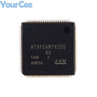 Original AT91SAM7X256C AU LQFP 100 32 bit Microcontroller ARM7 Chip