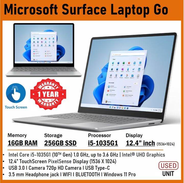 MICROSOFT SURFACE LAPTOP / BOOK (1 YEAR WARRANTY T&C) Intel Core i5