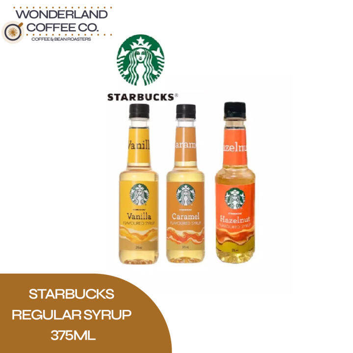 Wonderland Coffee Co. Starbucks Regular Syrup 375ml Lazada PH