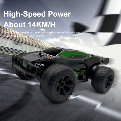 RC รถออฟโรดของเล่นทุกภูมิประเทศ2.4กิกะเฮิร์ตซ์14กิโลเมตร/ชั่วโมง RC Buggy รถความเร็วสูงรถควบคุมระยะไกลที่มีไฟ LED สำหรับผู้ใหญ่เด็กของขวัญ