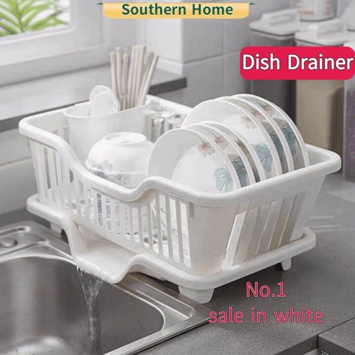 B29 Cod【manila】dish Drainer Kitchen Dish Rack Storage Plate Organizer Lazada Ph 5622