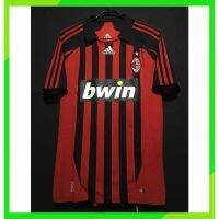 ❏ เสื้อยืด ลายทีมชาติฟุตบอล Gaopin 2007/2008 season AC Milan ชุดเหย้า สไตล์เรโทร