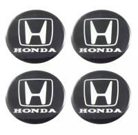 สติกเกอร์ติดดุมล้อ HONDA ขนาด 70mm. 1 ชุดมี 4 ชิ้น