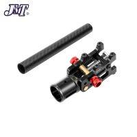 JMT 3K Carbon Fiber Tube 16MM*14MM*150MM with Z16 Folding Arm Fixing Connector Joint for RC Drone Aircraft Multirotor DIY Wires Leads Adapters