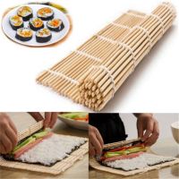 24x24CM Sushi Roll Mat Maker / Natural Bamboo Sushi Mat / Non-stick Sushi Curtain / Hand Maker Sushi Japanese Sushi Maker Tools Cooking Accessories