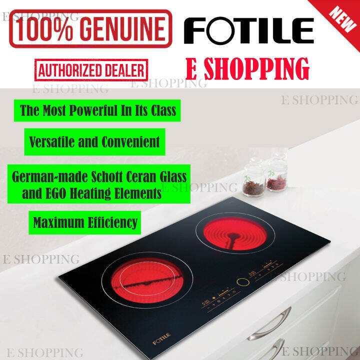 Fotile Hob EEG75201 Schott Ceran Glass / FOTILE ELECTRIC HOB Lazada