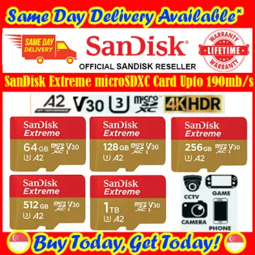 Sandisk Micro Extreme Sd Card - Best Price in Singapore - Dec 2023