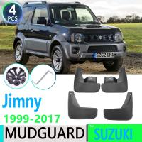 สำหรับ Suzuki Jimny JB 1999 ~ 2017 2000 2001 2003 2004 2005 2006บังโคลนชายบังโคลนสาดอุปกรณ์เสริมรถยนต์