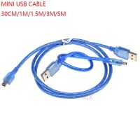 0.3เมตร0.5เมตร1เมตร1.5เมตรมินิ Usb สายเคเบิลข้อมูล Usb 2.0ประเภทชายกับมินิ5pin ชาย Usb สายชาร์จมินิ5จุด5ขาต่อ Usb