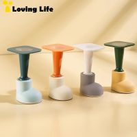 【CW】 Silicone Door Stopper Rubber Floor Holder Toilet Wall Absorption Plug Anti bump Collision Stop