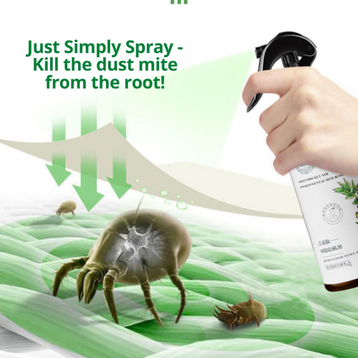Natural Bed Bug Dust Mite Control Spray Mite Spray Home Pest Control