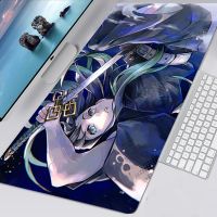 Mouse Pad นักเล่นเกม Muichiro Tokito Alfombrilla Gaming แผ่นรองเมาส์อะนิเมะยางแป้นพิมพ์กันลื่น แผ่นรองเมาส์แล็ปท็อป Tapis De Souris