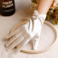 ☢ Bridal Wedding Gloves Short Tulle/Cotton Womens Party Prom Wedding Dress Accessories