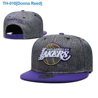 ● Donna Reed The new NBA lakers flat hat American joker hip-hop fashion leisure shading adjusting cap basketball cap